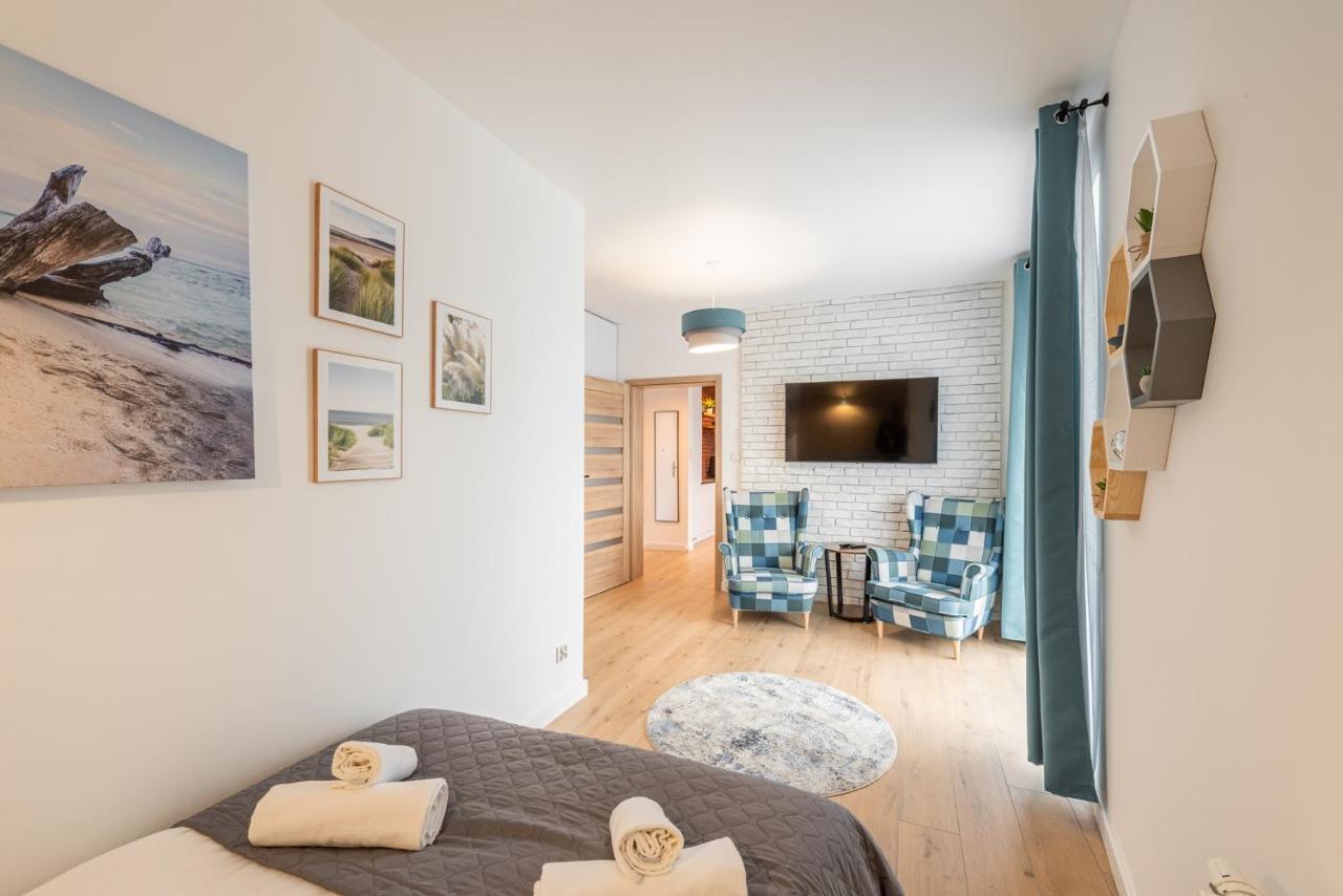 Horyzont Apartamenty -Baltycka2 - Sauna & Fitness - Sniadania Kołobrzeg Exteriör bild